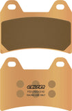 Front Sintered Racing Brake Pads - Galfer Compatible With Yamaha Fz 400 Fazer (2001)