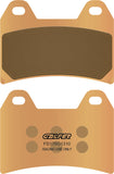 Front Sintered Racing Brake Pads - Galfer Compatible With Benelli Tre 899 K (2009)