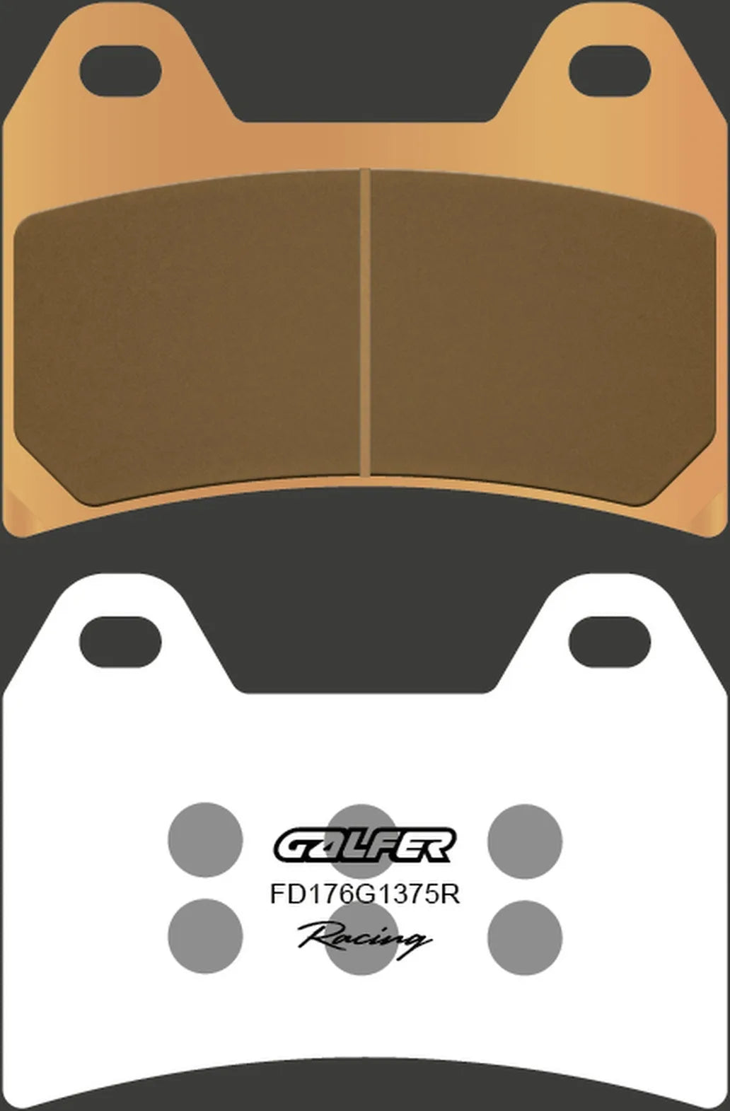 Front Sintered Sport Racing Brake Pads - Galfer Compatible With Hyosung Gt 650 I (2009-2011)