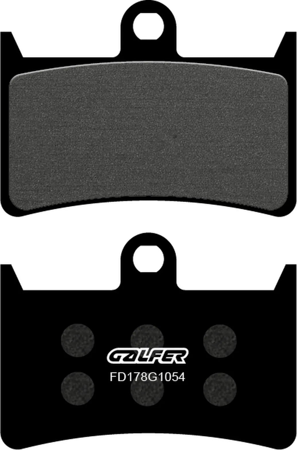 Front Semi-Metal Brake Pads - Galfer Compatible With Yamaha Tdm 900 (2002-2004)