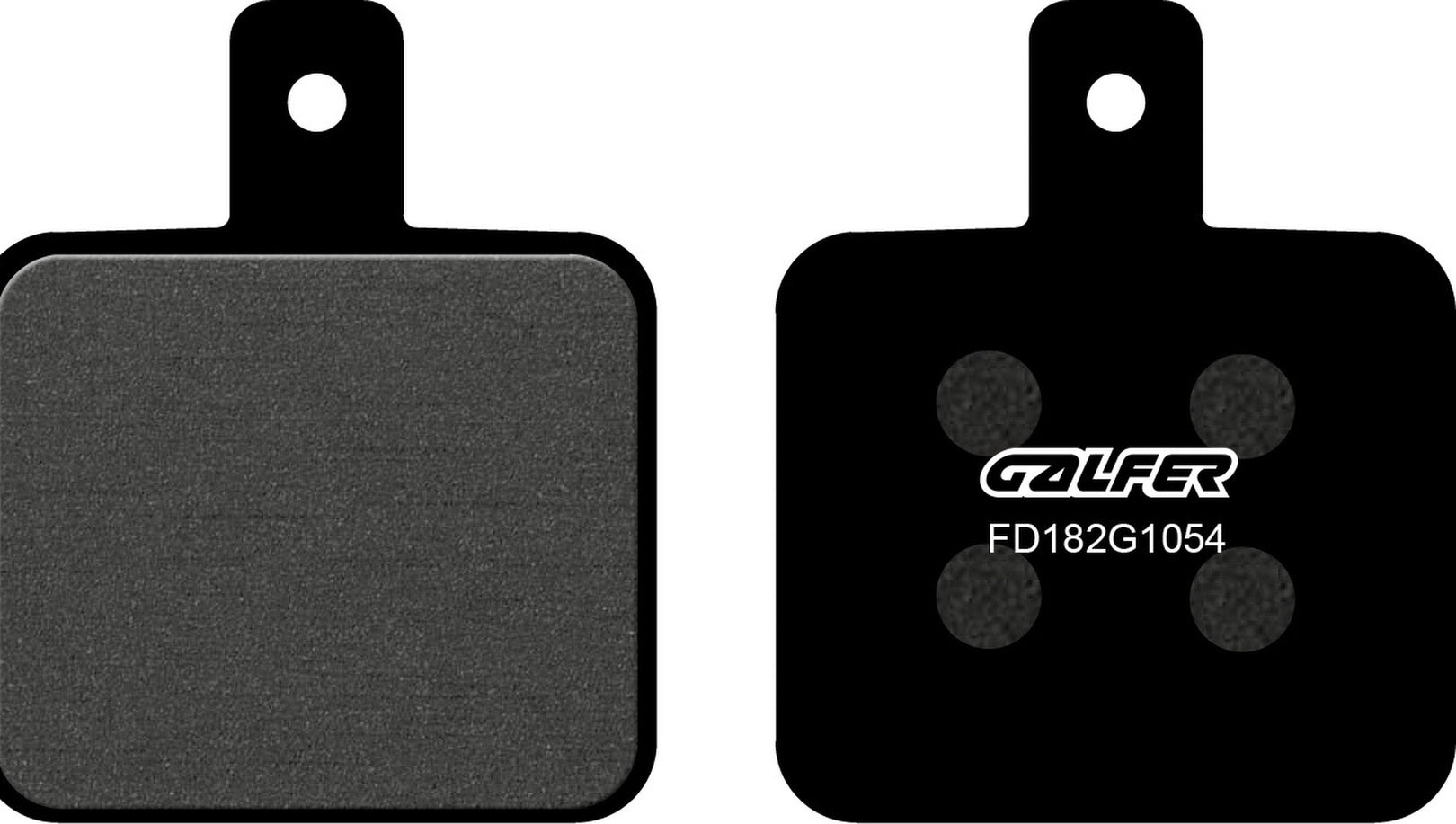 Rear Semi-Metal Brake Pads - Galfer Compatible With Arctic Cat Snow Thundercat (1993)