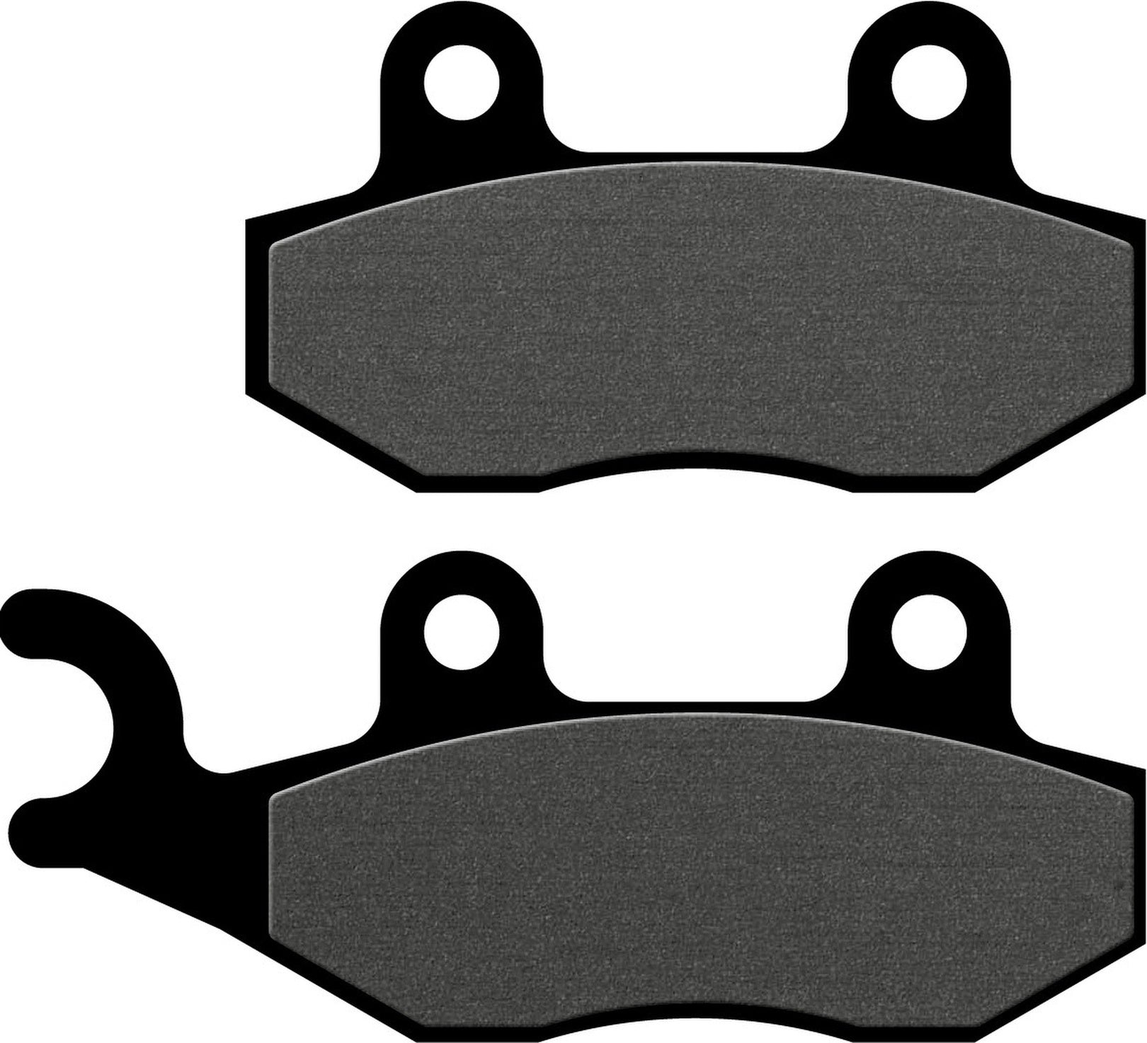 Rear Semi-Metal Brake Pads - Galfer Compatible With Barossa Python 50 (2004)