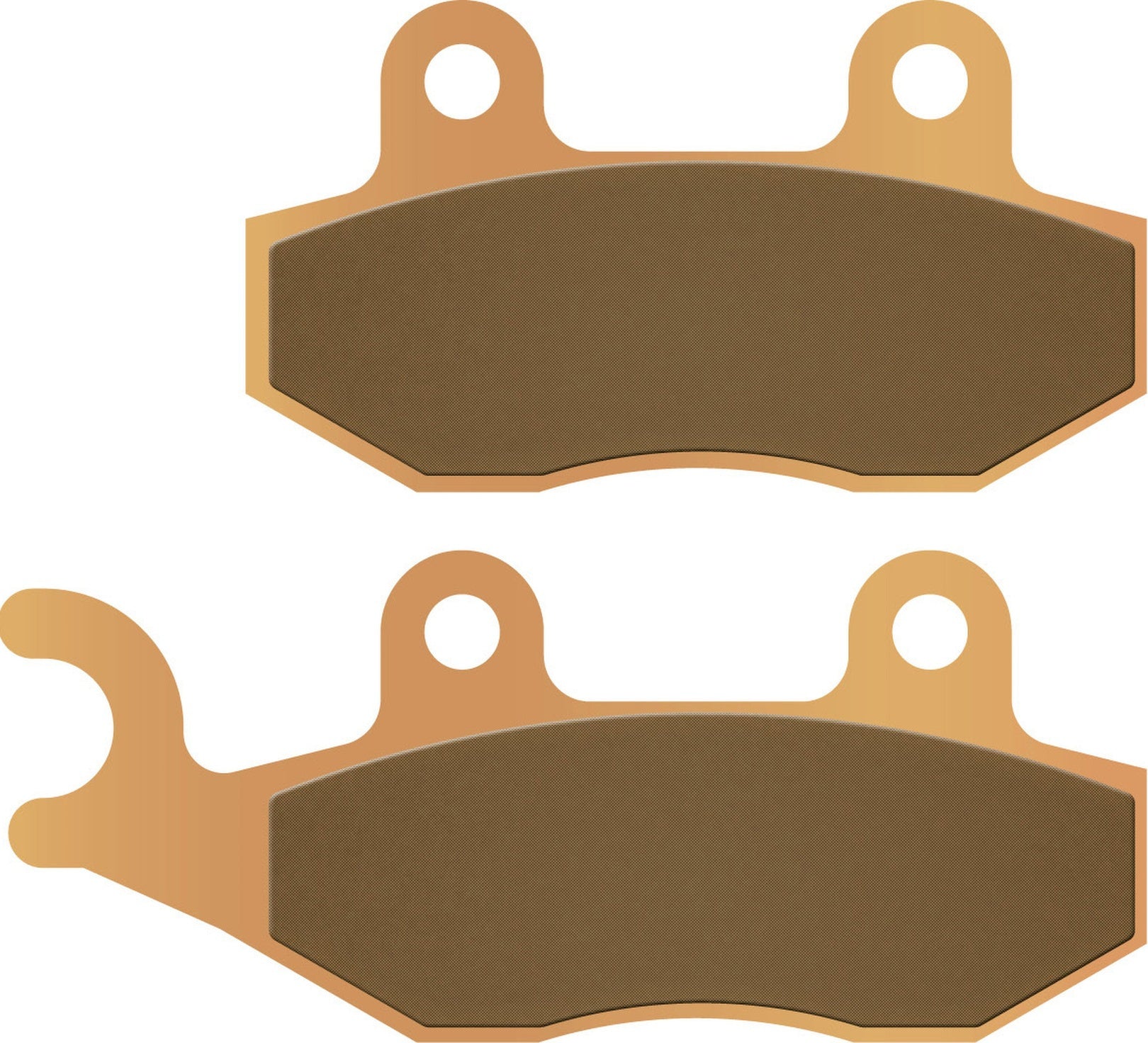 Rear Sintered Scooter Brake Pads - Galfer Compatible With Barossa Python 50 (2004)