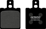 Rear Semi-Metal Brake Pads - Galfer Compatible With Honda Nsr 125 F I (1990)