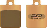Rear Sintered Scooter Brake Pads - Galfer Compatible With Peugeot Tweet 125 (2010)