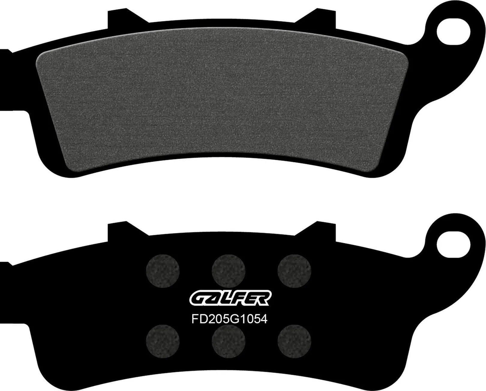 Front Semi-Metal Brake Pads - Galfer Compatible With Victory Vision Tour 1731 (2008-2014)