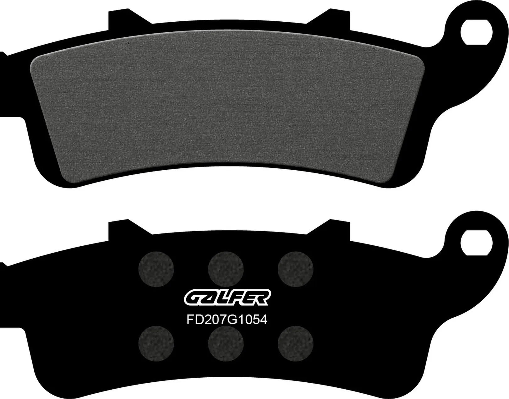 Front Semi-Metal Brake Pads - Galfer Compatible With Peugeot Sv 250 (2003)