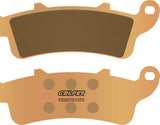 Rear Sintered Street Brake Pads - Galfer Compatible With Honda Ntv 650 V Deauville (2002)