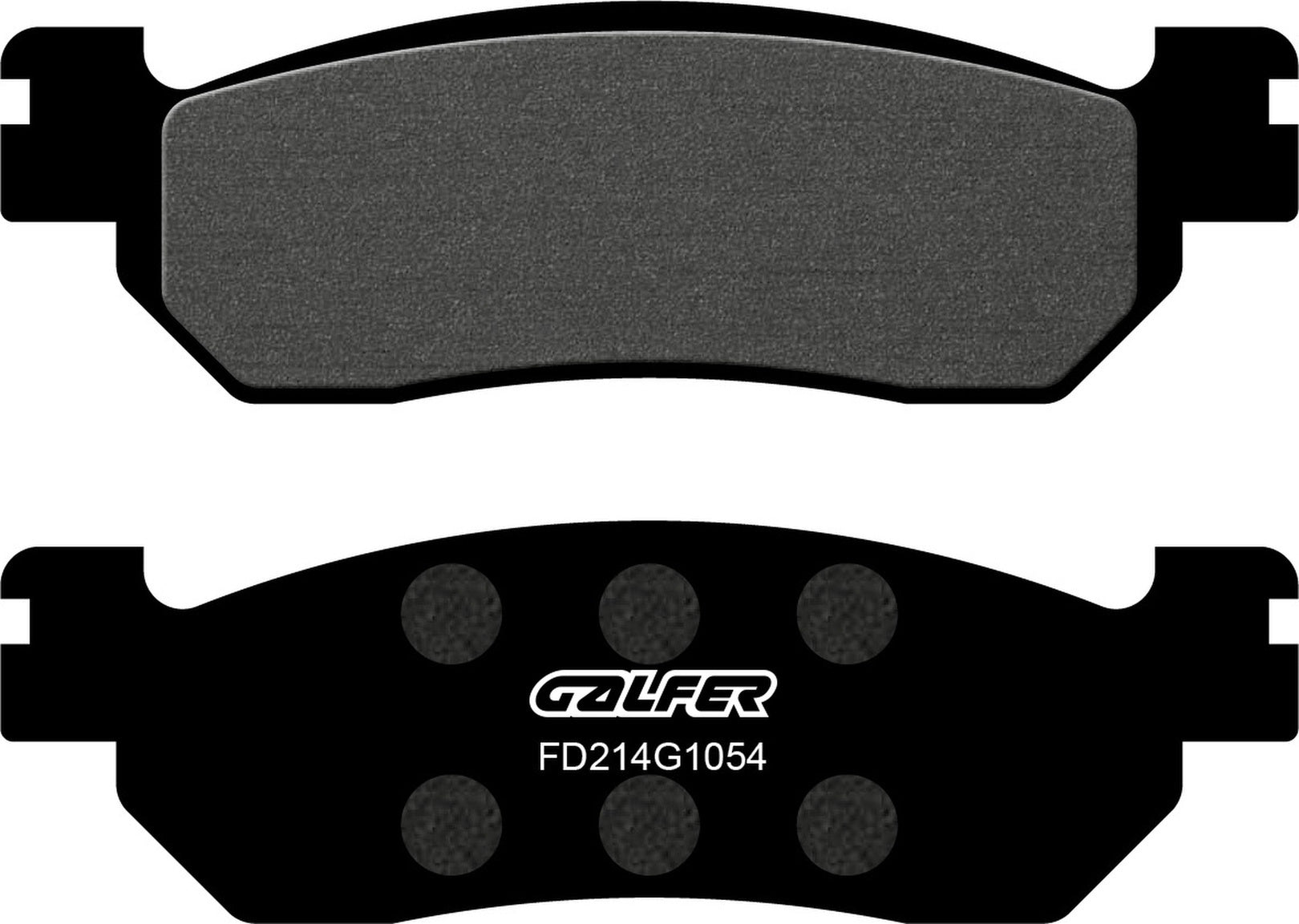 Rear Semi-Metal Brake Pads - Galfer Compatible With Alpina Renania Verona 125 (2006)