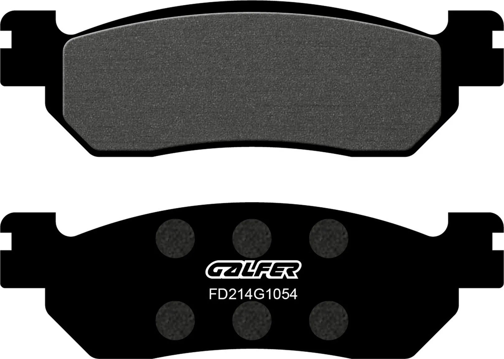 Rear Semi-Metal Brake Pads - Galfer Compatible With Sumco Ms 125 (2006)