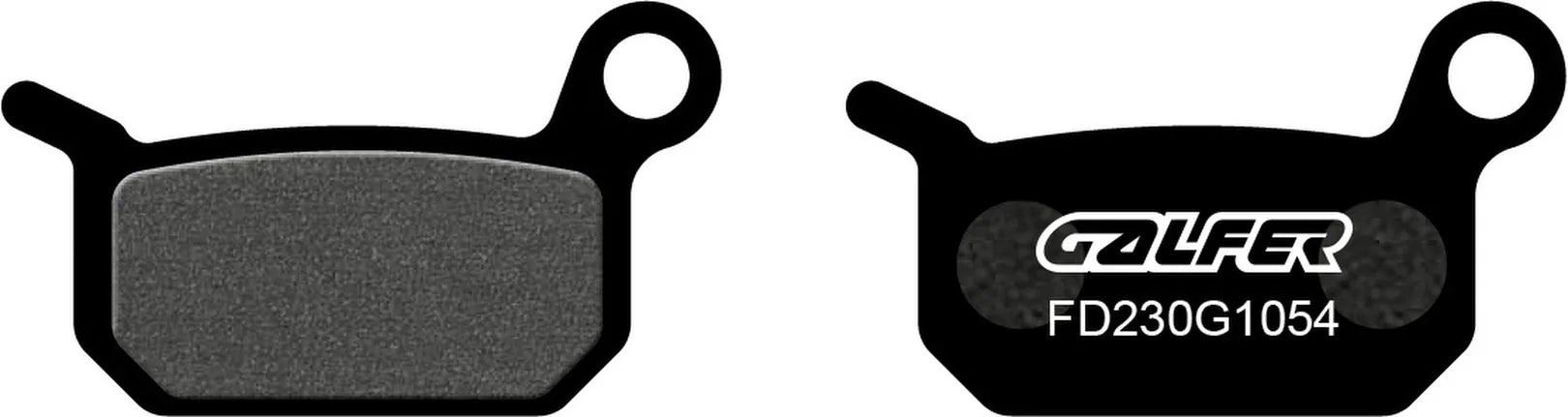 Rear Semi-Metal Brake Pads - Galfer Compatible With Metrakit Pro 50 (2008)