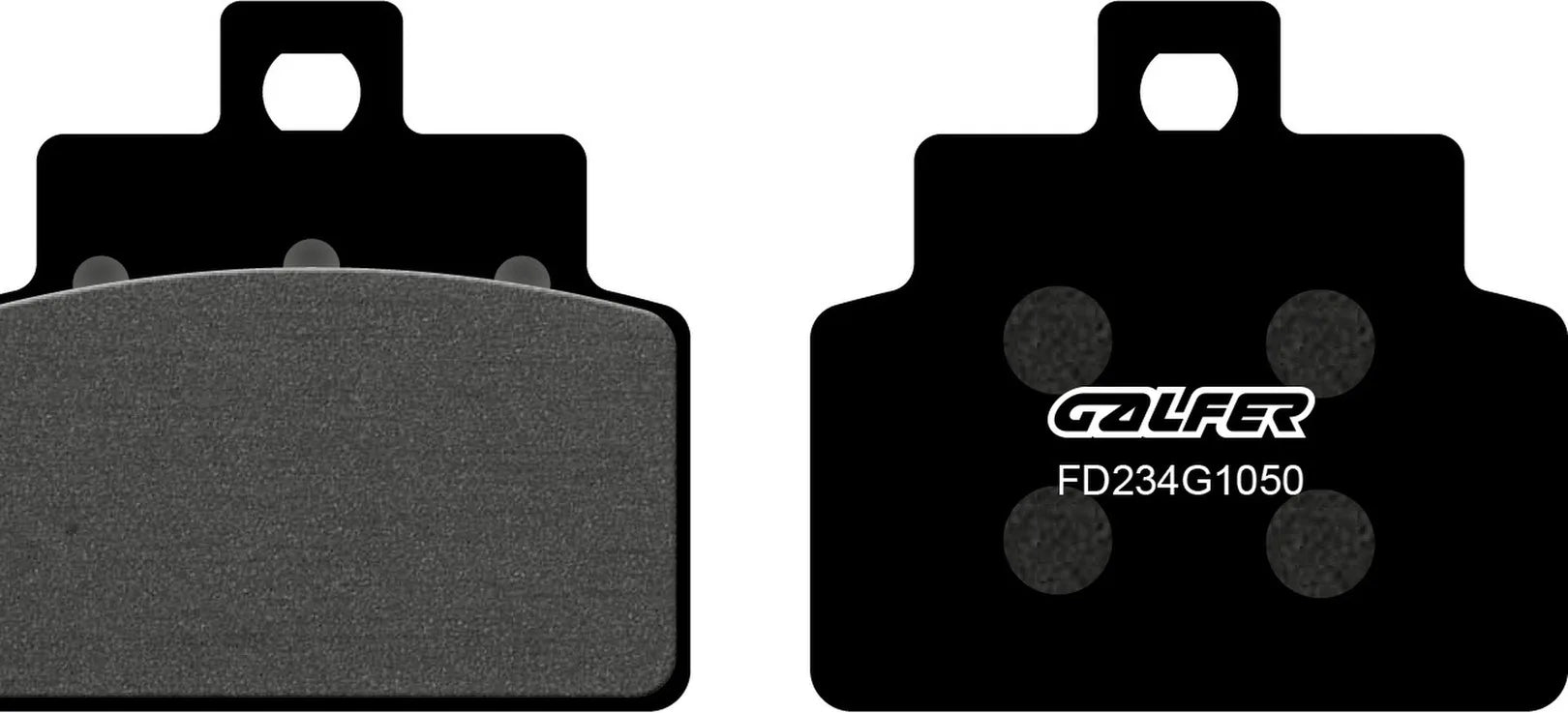 Pastillas De Freno Delantero Scooter - Galfer Compatible Con Aprilia Habana 125