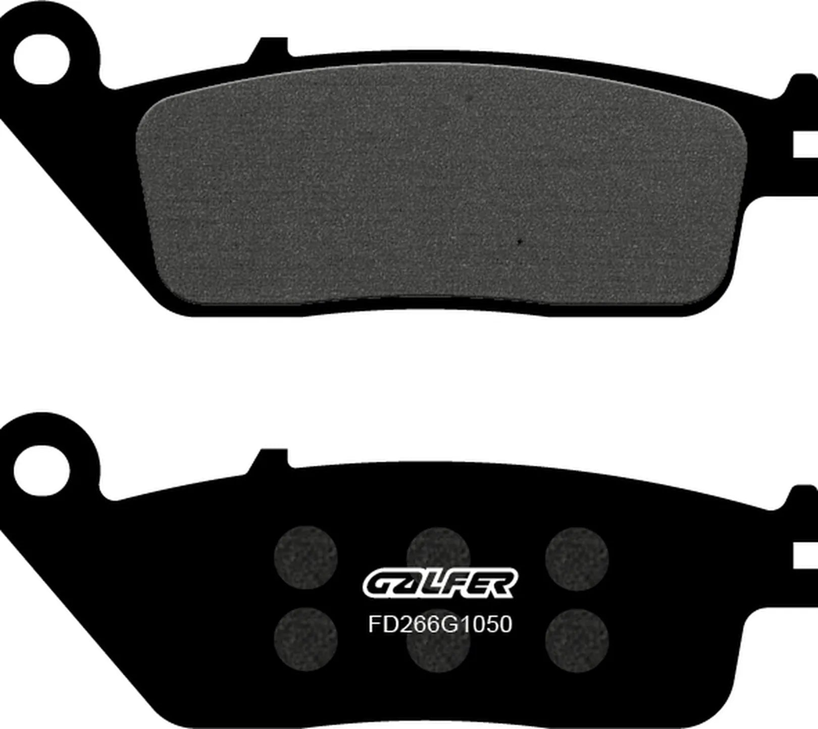 Front Scooter Brake Pads - Galfer Compatible With Macbor Eight Mile 500 Scrambler (2022)