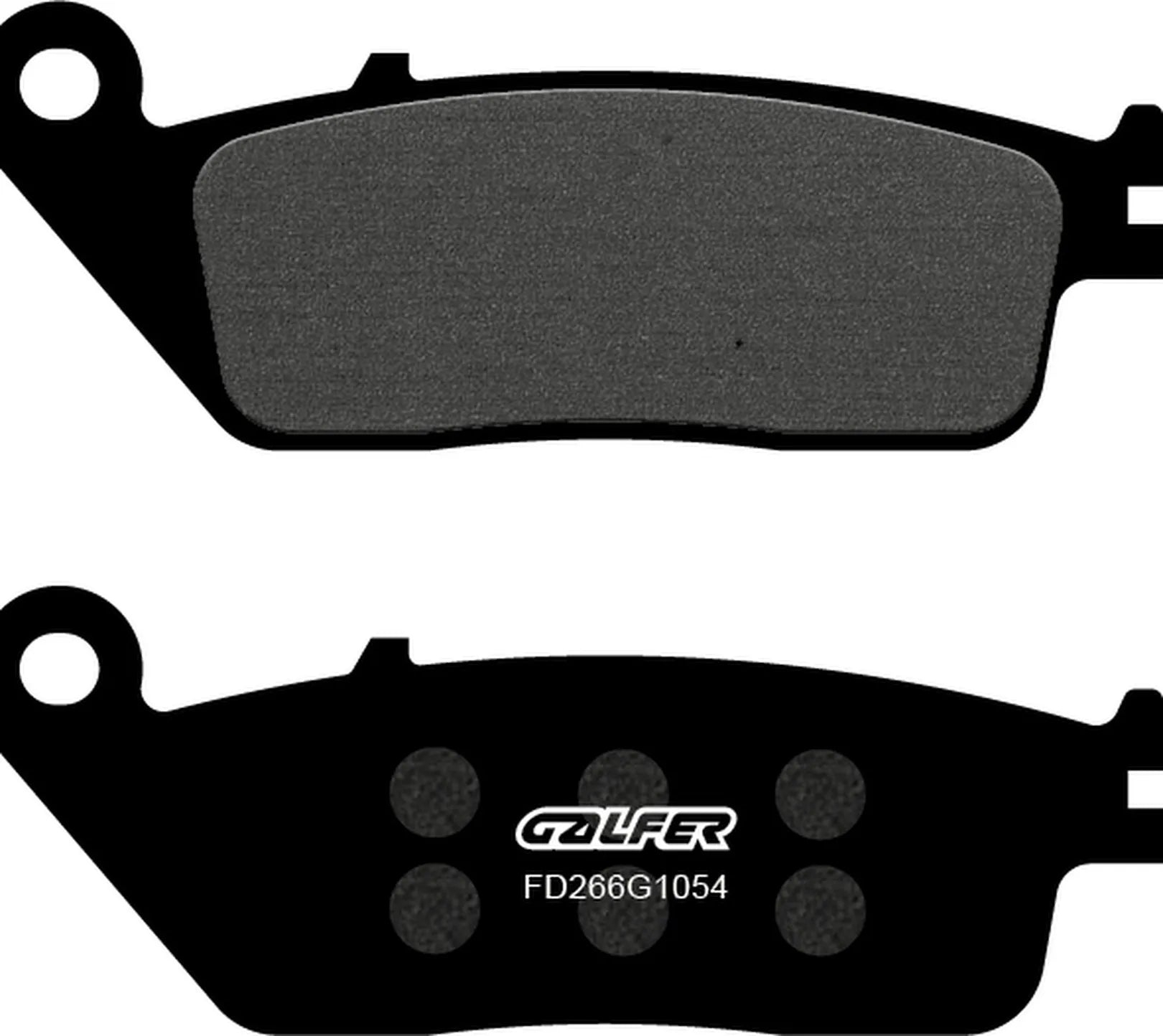 Front Semi-Metal Brake Pads - Galfer Compatible With Sumco 250 Twin (2005)