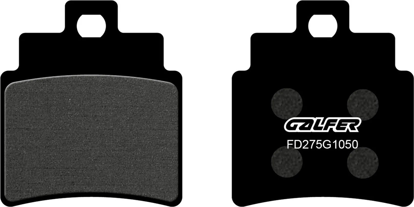 Rear Scooter Brake Pads - Galfer Compatible With Masai A 300 Quad (2005)
