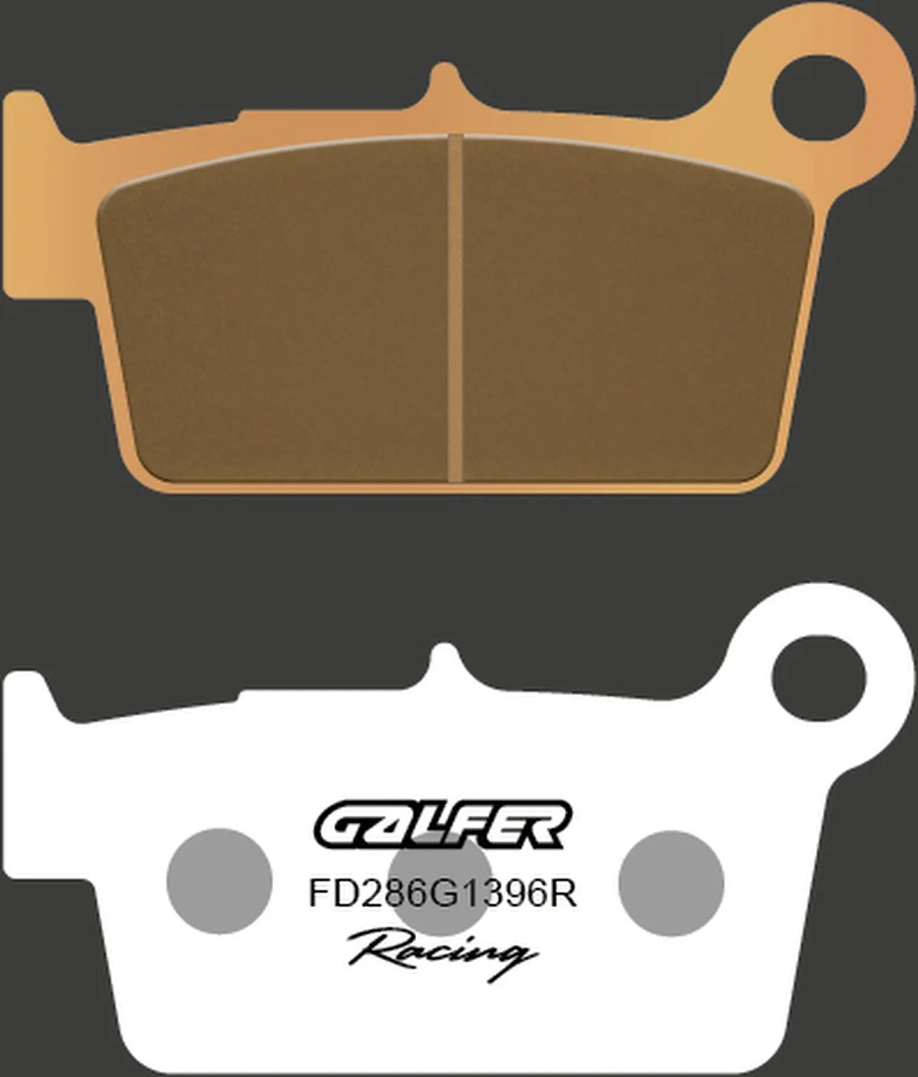 Rear Sintered Racing Off-Road Brake Pads - Galfer Compatible With Tm Smx 660 F (2004-2014)