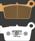 Rear Sintered Racing Off-Road Brake Pads - Galfer Compatible With Kawasaki Kx 250 F (2021-2023)