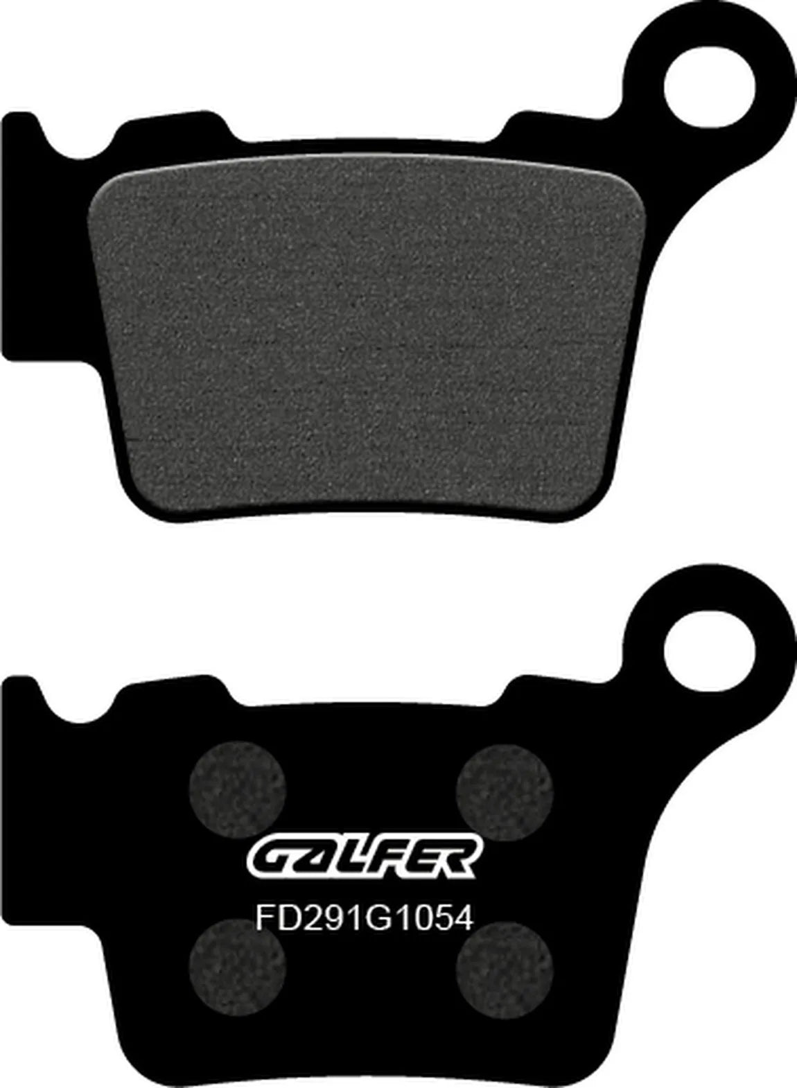 Rear Semi-Metal Brake Pads - Galfer Compatible With Swm Rs 340 S (2016)