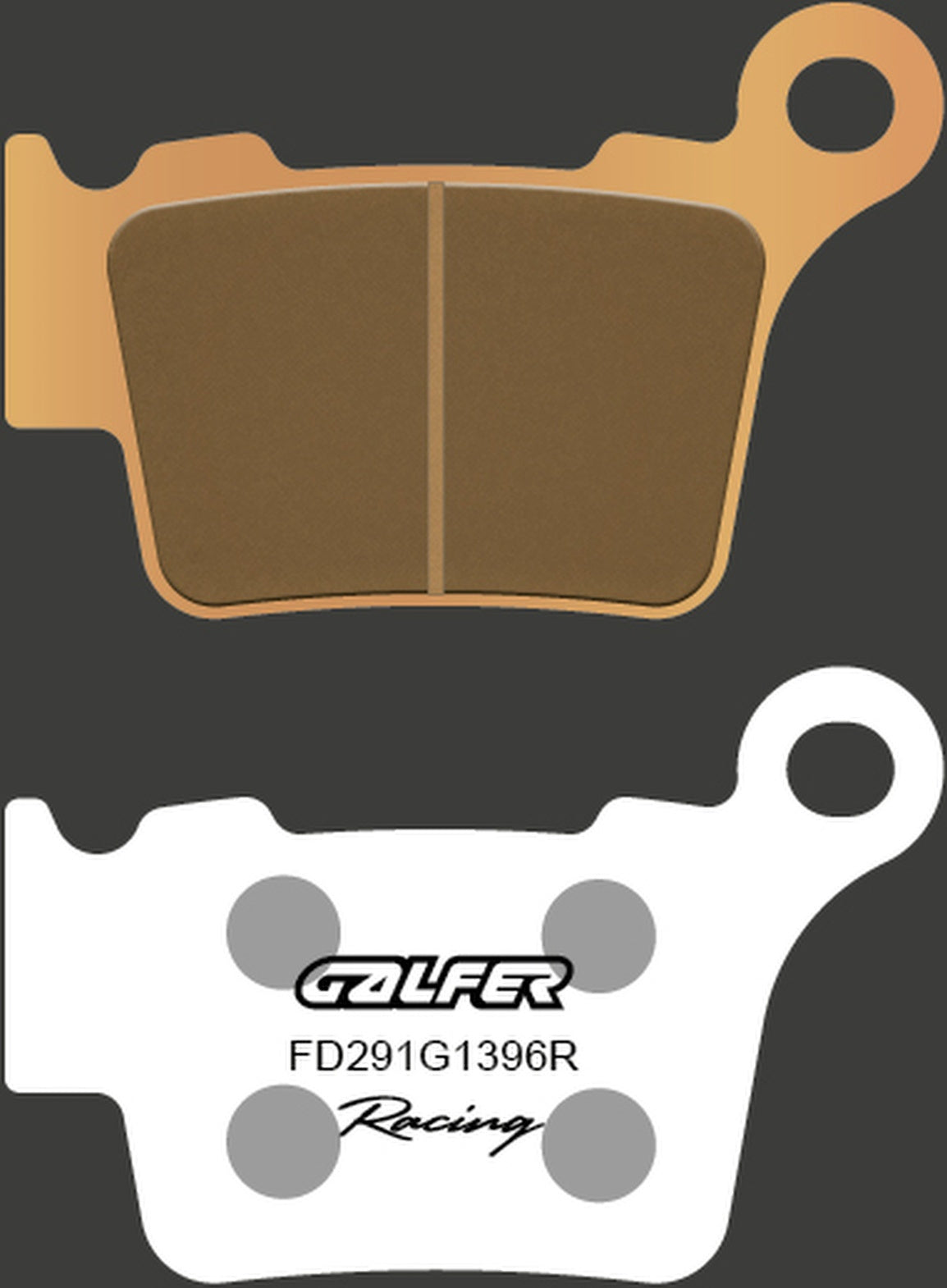 Rear Sintered Racing Off-Road Brake Pads - Galfer Compatible With Husaberg 300 Te (2011)