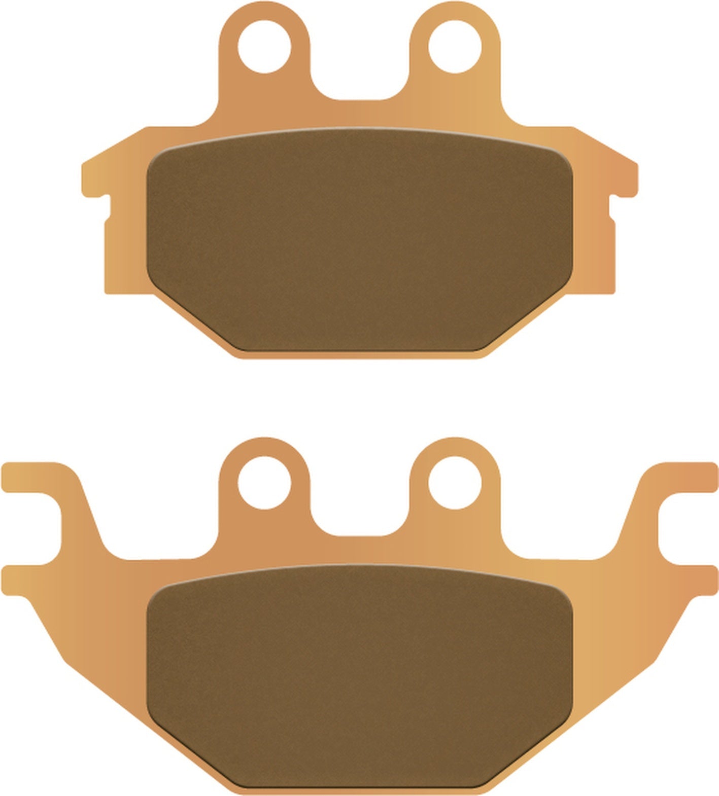 Front Sintered Quads Brake Pads - Galfer Compatible With Adly 320 4 Valve 4X4 (2008)