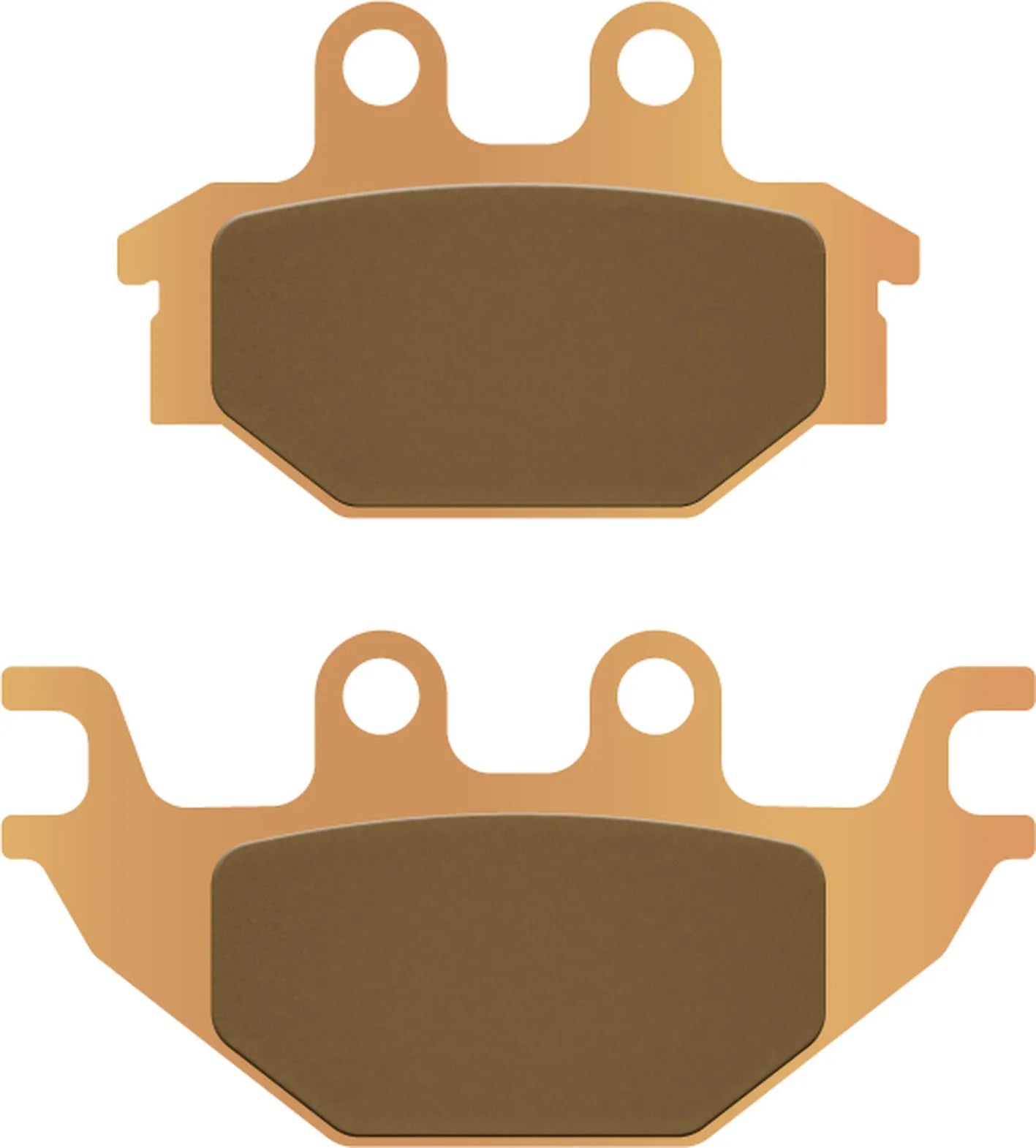 Front Sintered Quads Brake Pads - Galfer Compatible With Tgb Outback 425 (2007)