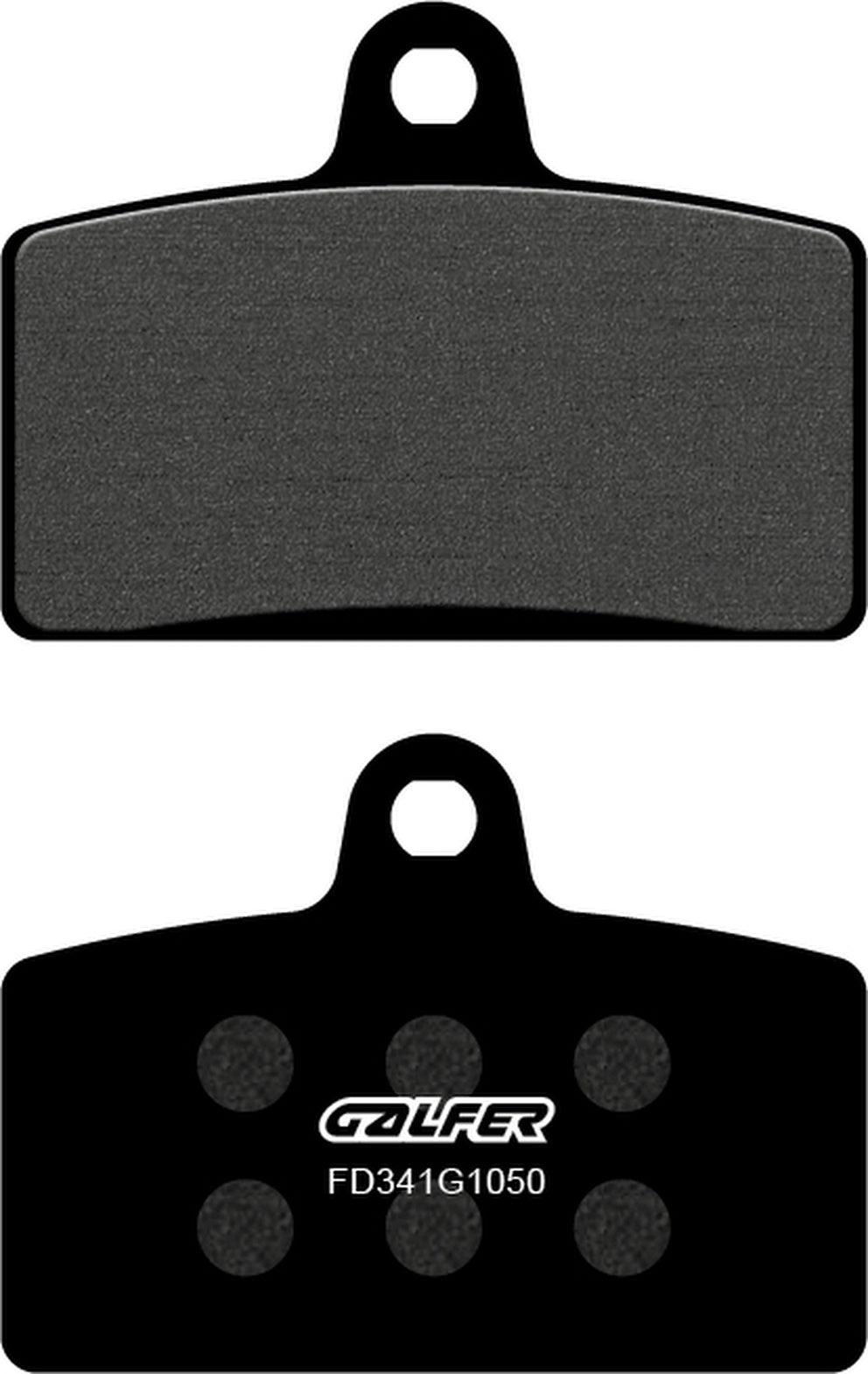 Front Scooter Brake Pads - Galfer Compatible With Blata Motard 125 (2007)