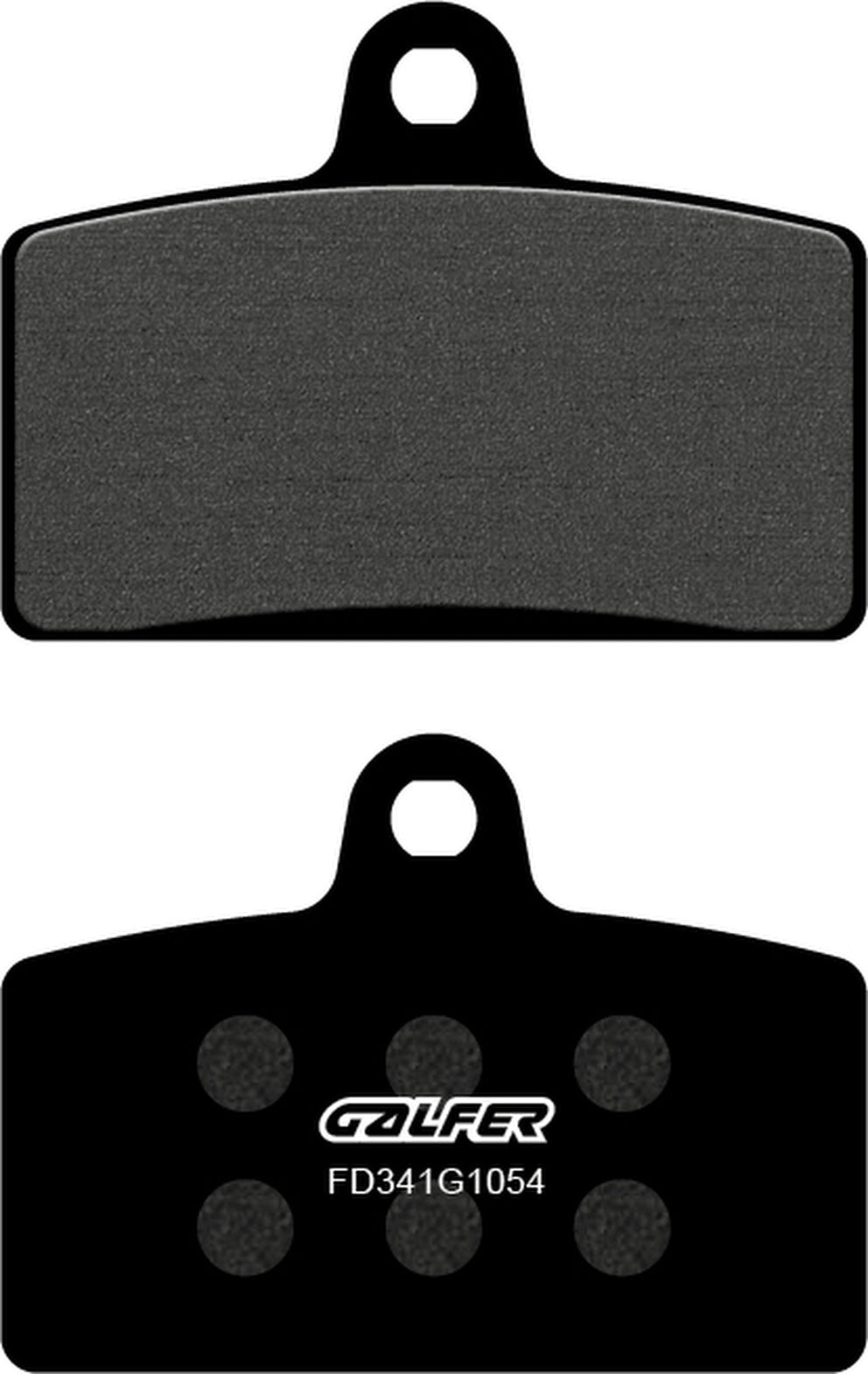 Front Semi-Metal Brake Pads - Galfer Compatible With Blata Enduro 125 (2007)