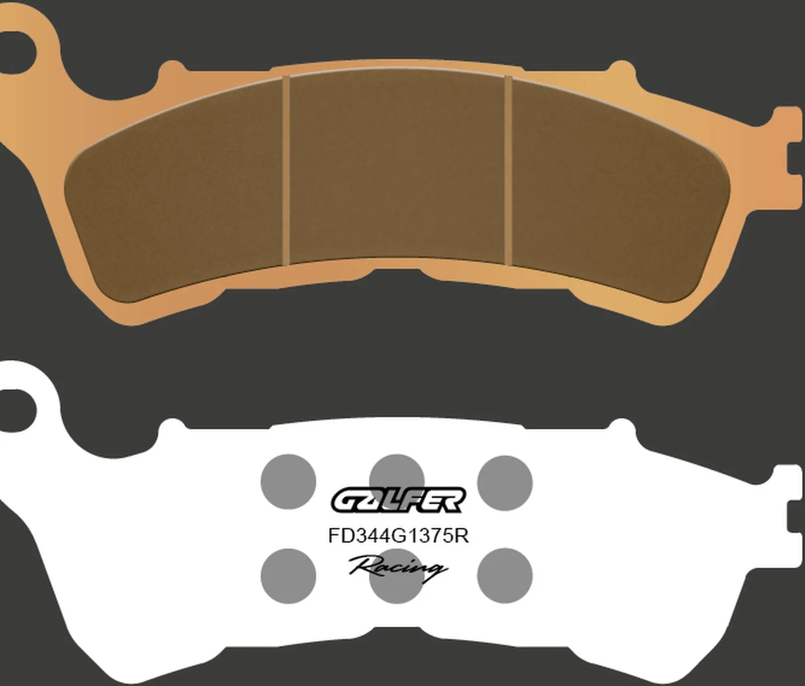 Front Sintered Sport Racing Brake Pads - Galfer Compatible With Suzuki Intruder C 1800 R (2008-2011)