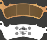 Front Sintered Sport Racing Brake Pads - Galfer Compatible With Honda Gl 1800 Gold Wing F6 40Th (2015-2017)