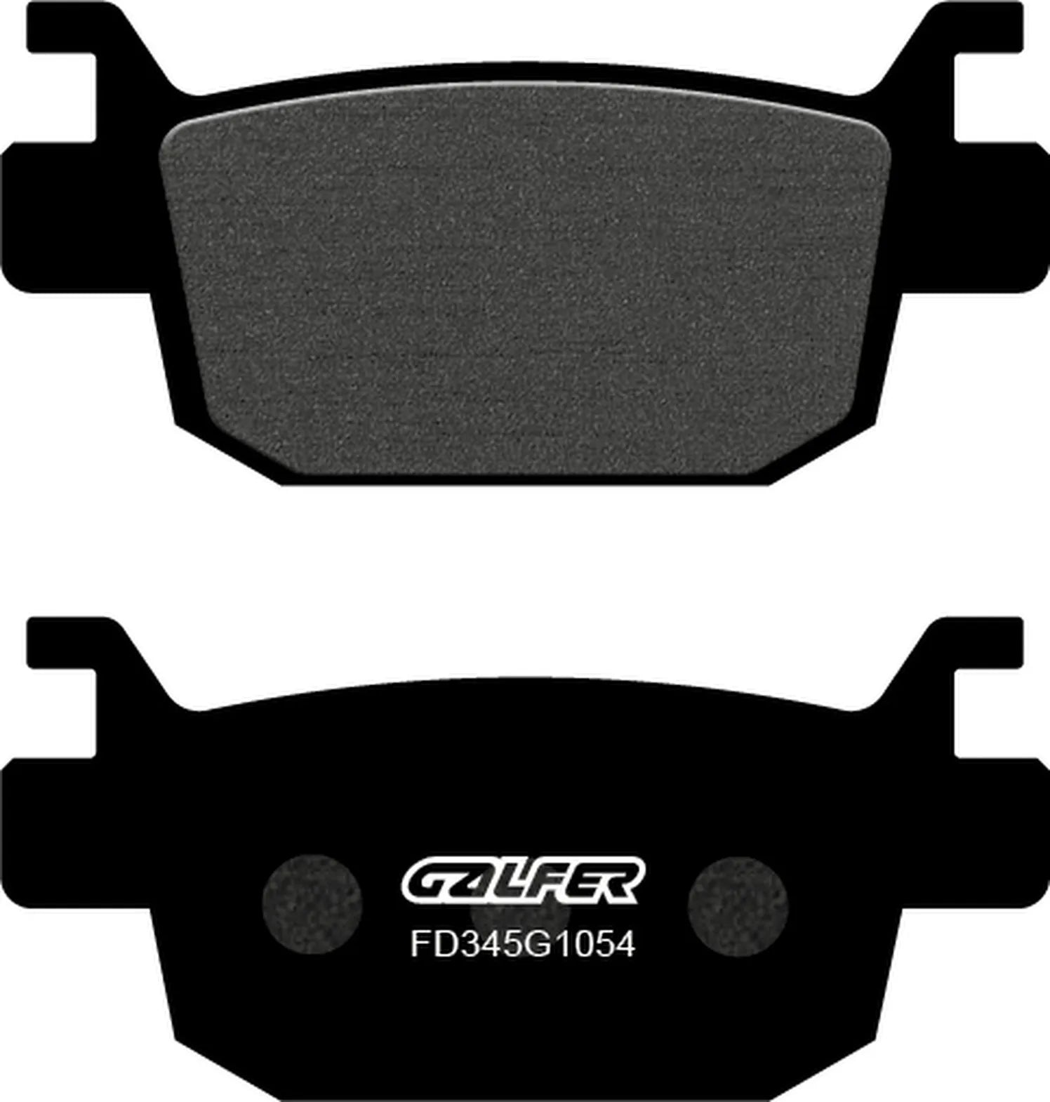 Rear Semi-Metal Brake Pads - Galfer Compatible With Qj Motor Src 500 (2022)