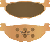 Rear Sintered Scooter Brake Pads - Galfer Compatible With Yamaha Xp 500 T-Max (2008)