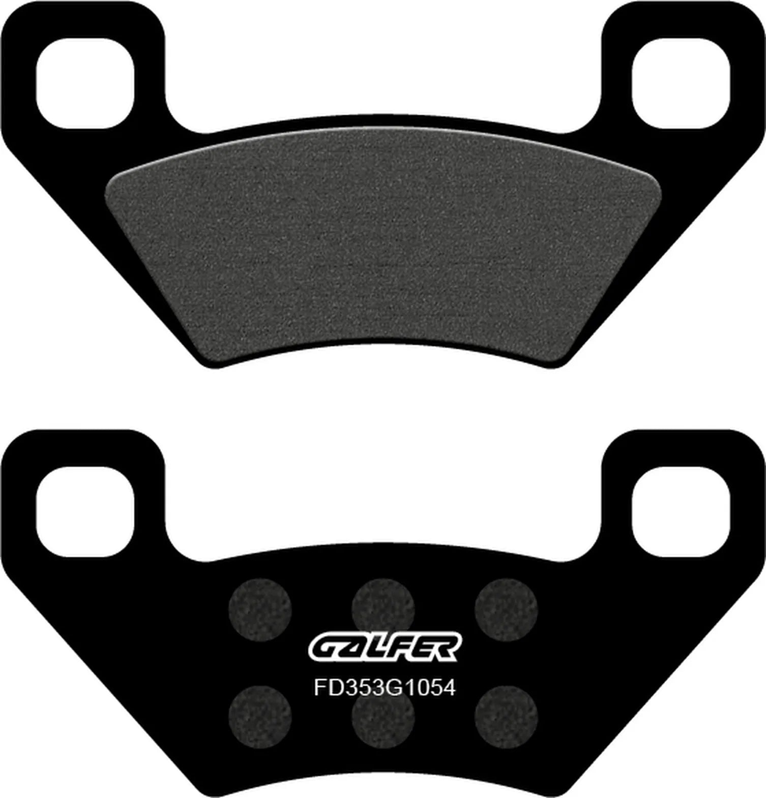 Pastillas De Freno Delantero Semimetálicas - Galfer Compatible Con Arctic Cat 300 2X4 (2010)