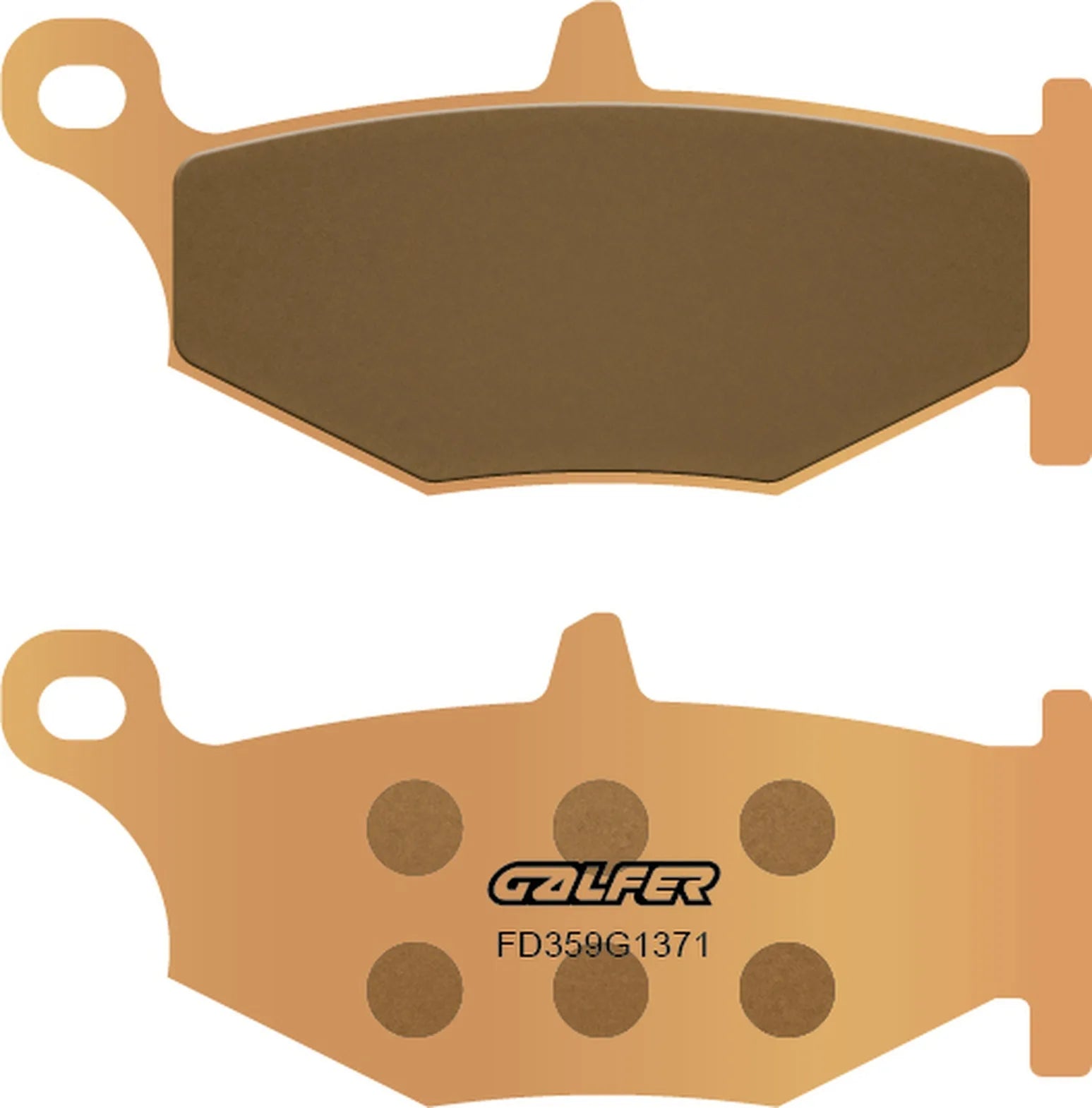 Rear Sintered Street Brake Pads - Galfer Compatible With Suzuki Gsx-R 1000 (2007-2008)