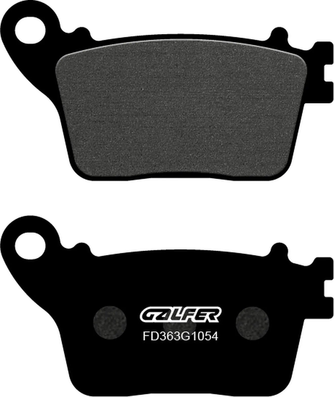 Rear Semi-Metal Brake Pads - Galfer Compatible With Suzuki Gsx-R 600 (2011)