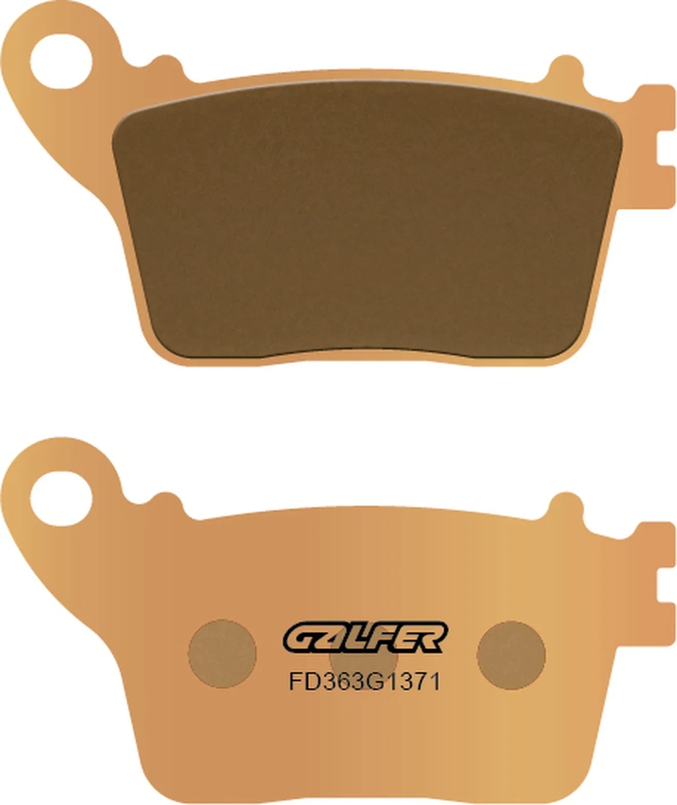 Rear Sintered Street Brake Pads - Galfer Compatible With Suzuki Gsx-R 1000 (2009-2011)