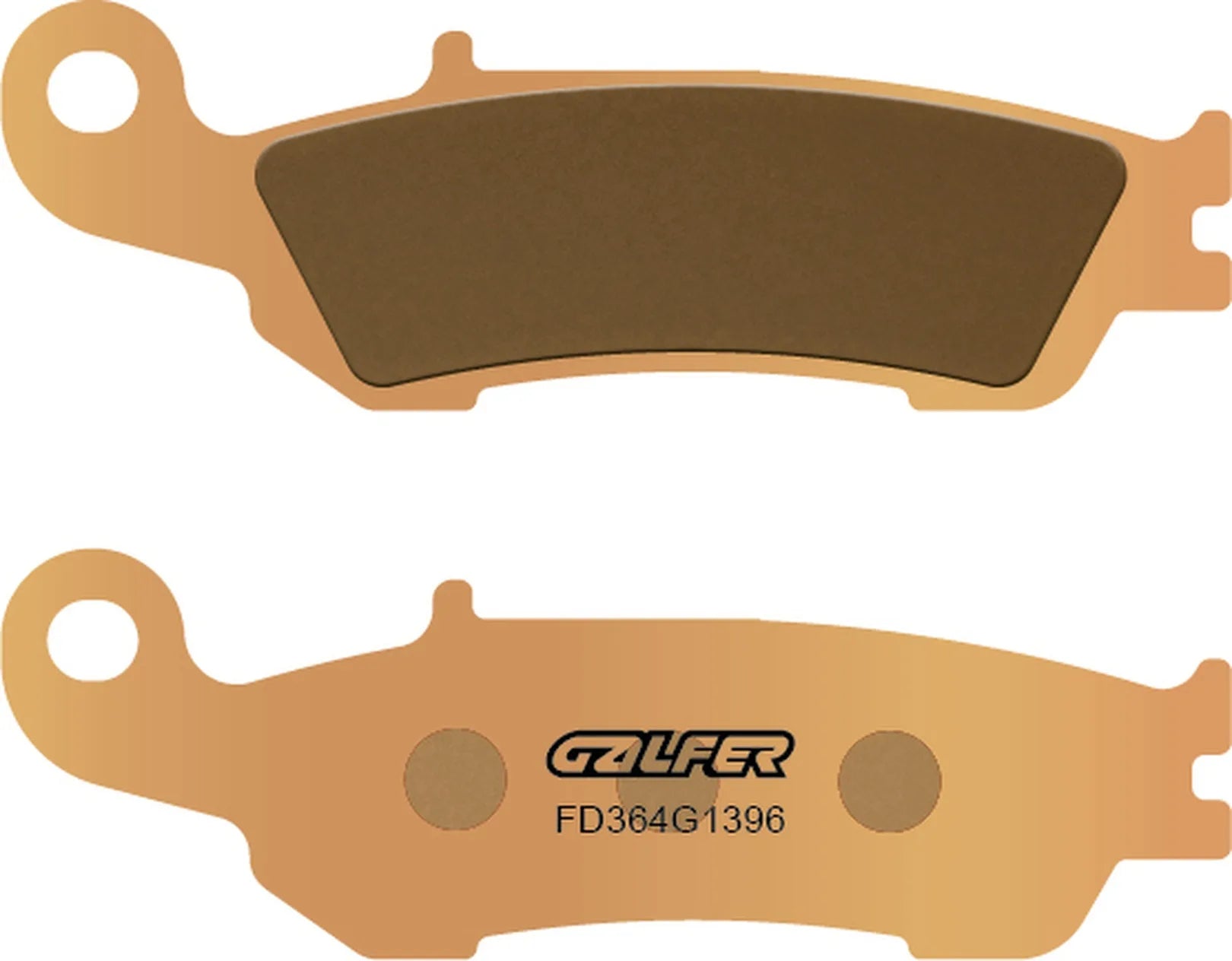 Pastillas De Freno Delantero Sinterizadas Off-Road - Galfer Compatible Con Fantic Motor 450 Rally (2022)