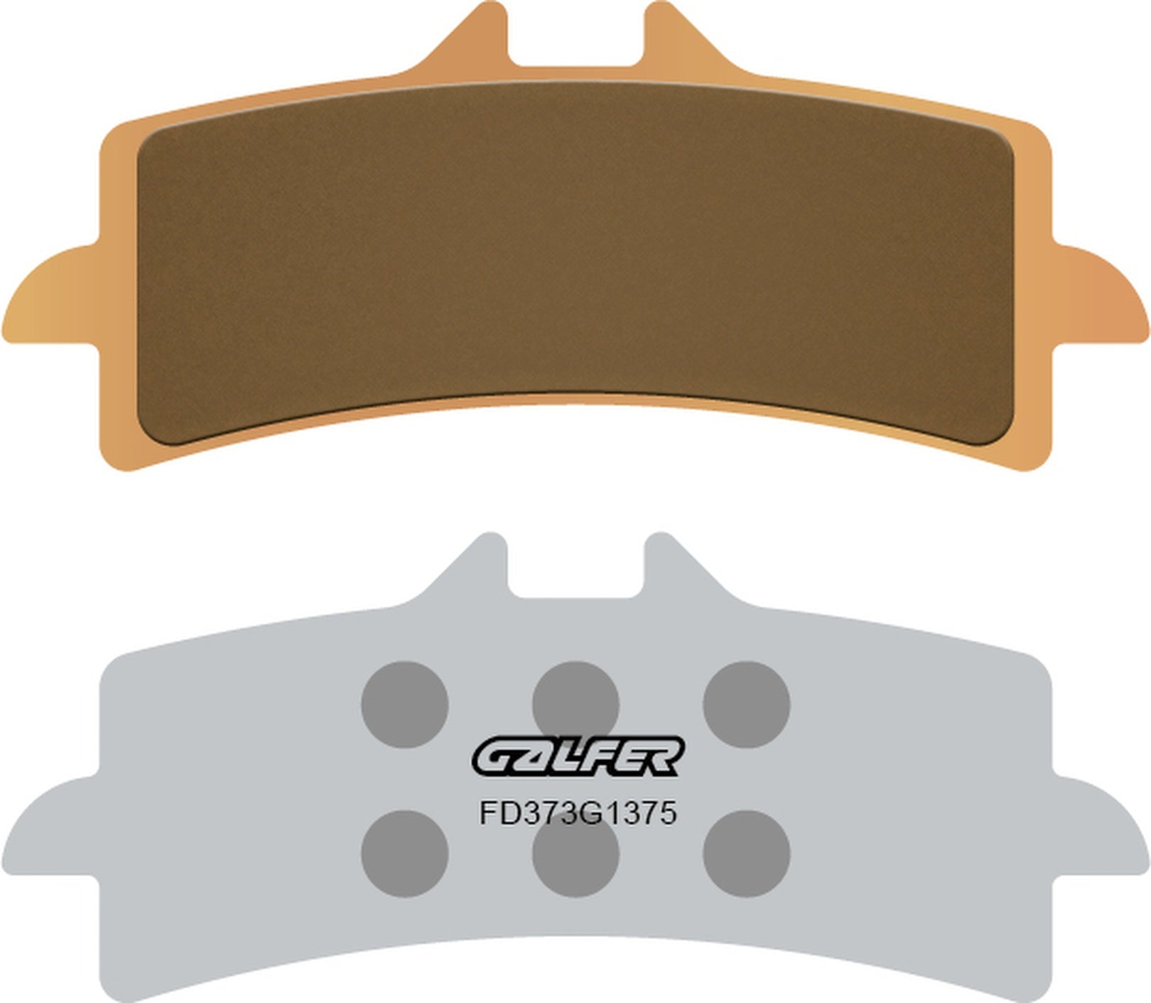 Front Sintered Sport Brake Pads - Galfer Compatible With Energica Ego 45 (2018)