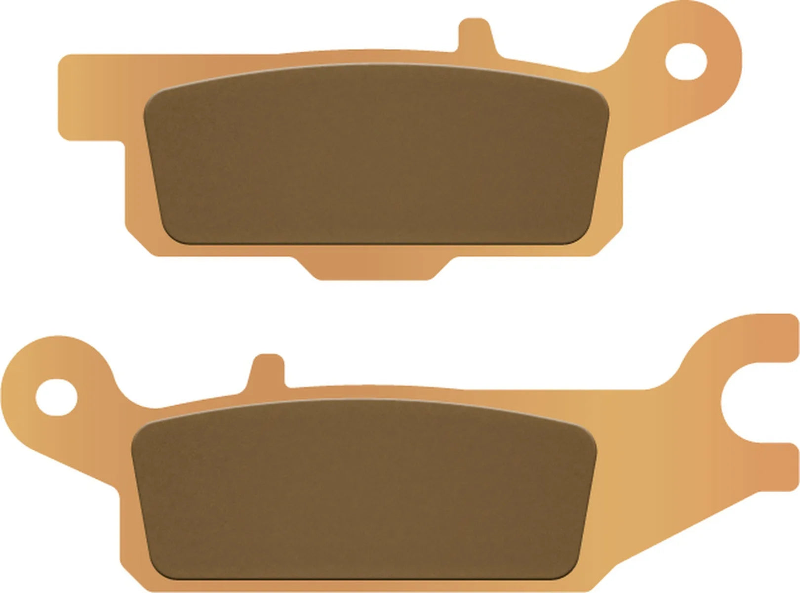Front Left Sintered Quads Brake Pads - Galfer Compatible With Yamaha Yfm 700 Grizzly (2007)