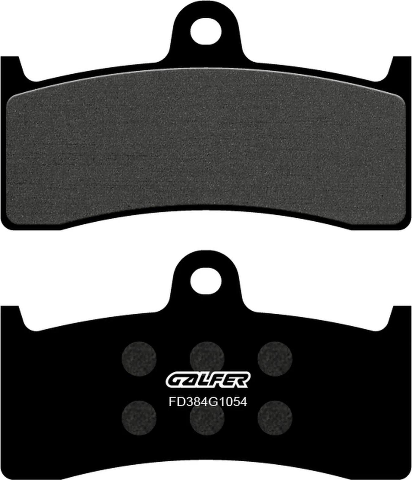 Pastillas De Freno Delantero Semimetálicas - Galfer Compatible Con Buell M2 Cyclone 1200