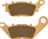 Front Sintered Street Brake Pads - Galfer Compatible With Yamaha Vega Zr T 115 Le (2010)