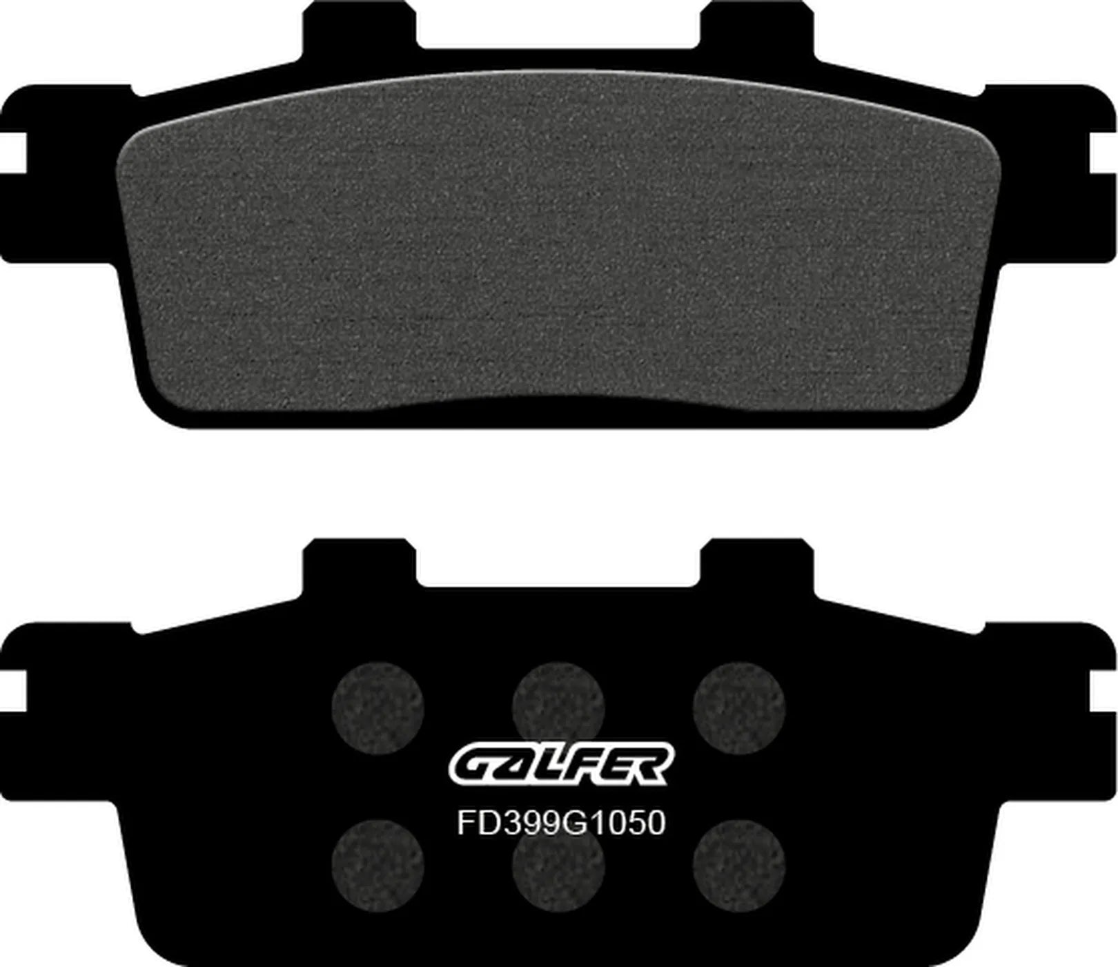 Pastillas De Freno Traserao Scooter - Galfer Compatible Con Daelim S3 250 Fi Advance (2012-2014)