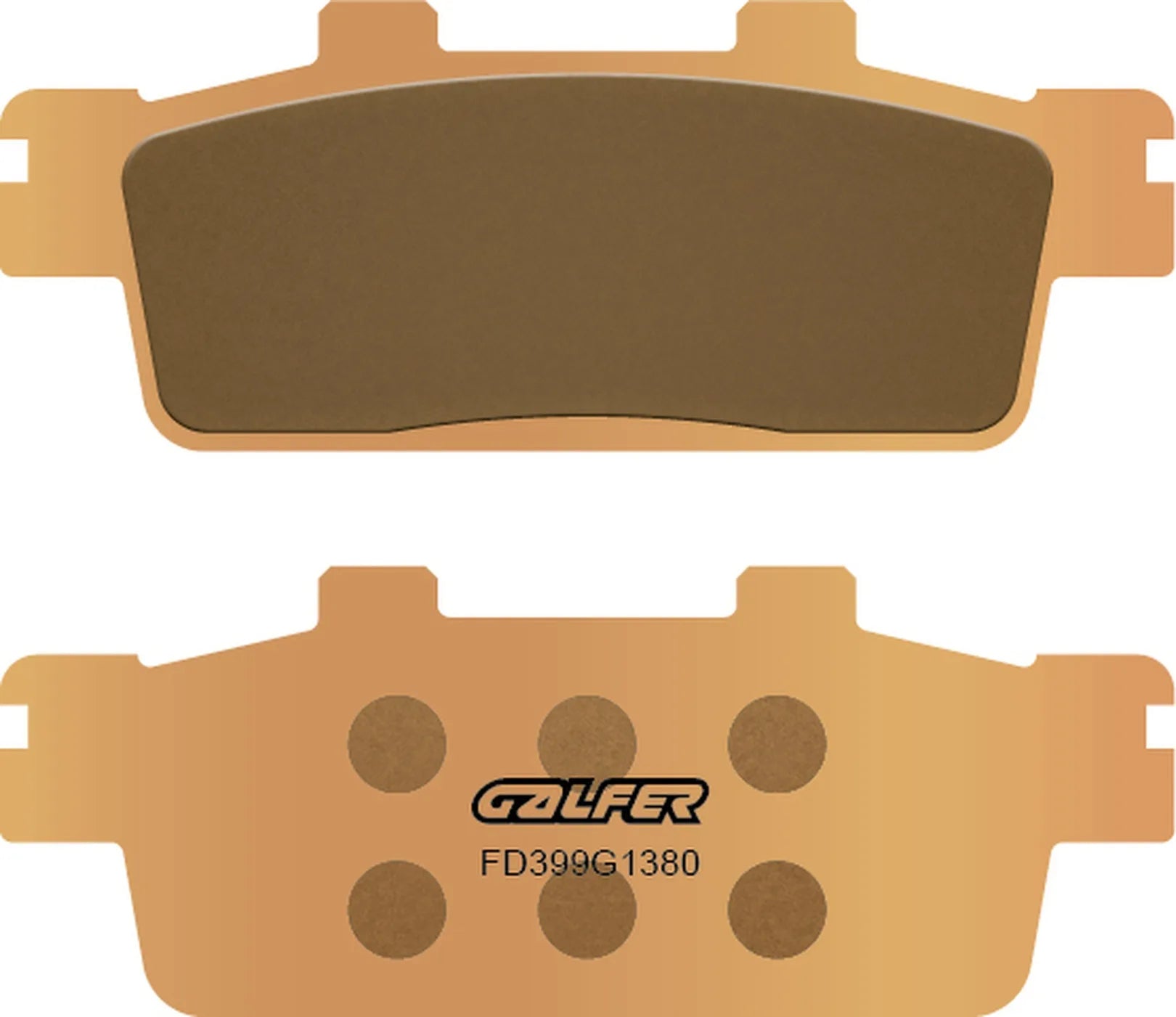 Pastillas De Freno Traserao Sinterizadas Scooter - Galfer Compatible Con Benelli Tornado 400 (2024)
