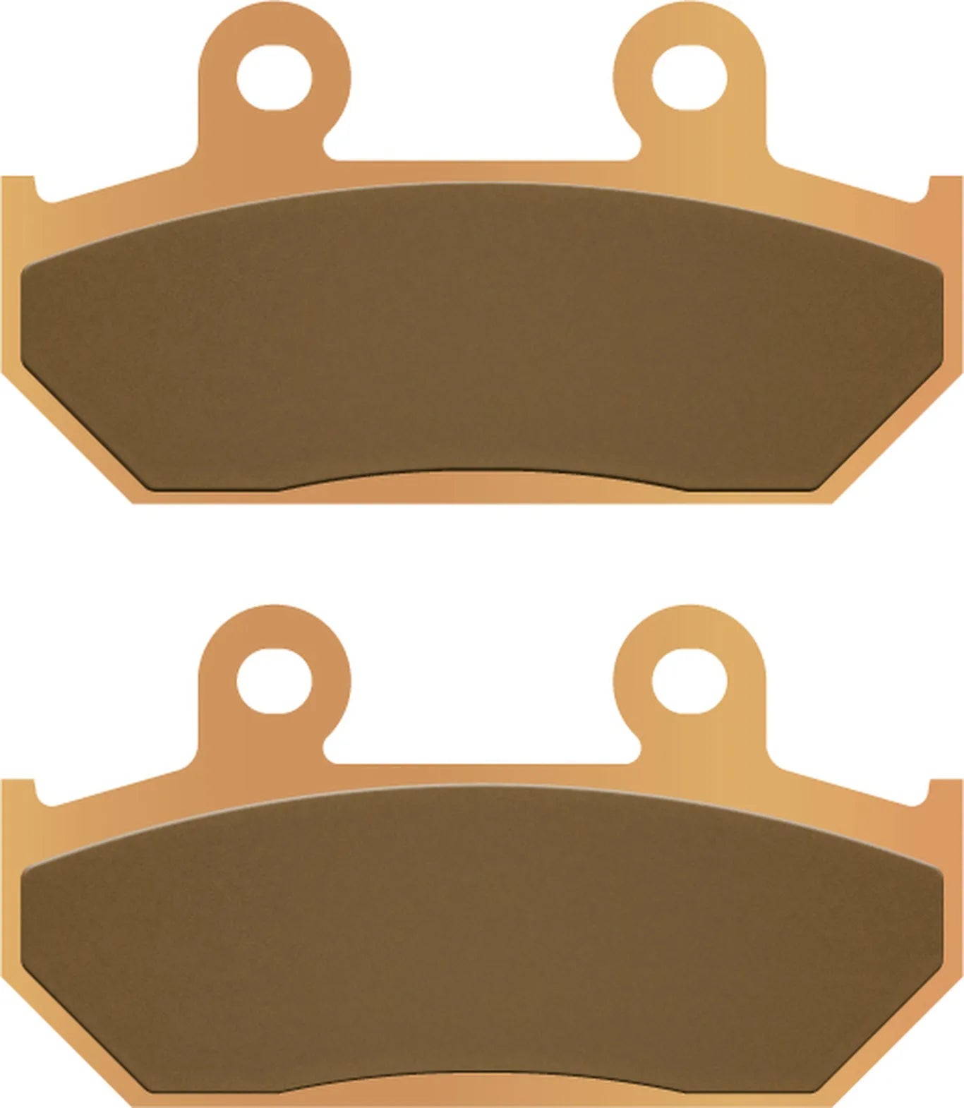 Rear Sintered Scooter Brake Pads - Galfer Compatible With Suzuki Cp 650 Sky Wave (2004)