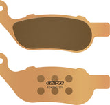 Rear Sintered Street Brake Pads - Galfer Compatible With Harley-Davidson Fls 103 Slim 1682 (2012-2014)
