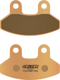 Front Sintered Scooter Brake Pads - Galfer Compatible With Sym Euro Mx Dd 125 (2006)