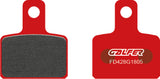 Rear Semi-Metal Trial Top Brake Pads - Galfer Compatible With Beta Evo 200 My12 (2012)