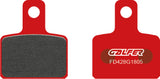 Pastillas De Freno Traserao Semimetálicas Trial Top - Galfer Compatible Con Beta Evo 200 (2009-2011)
