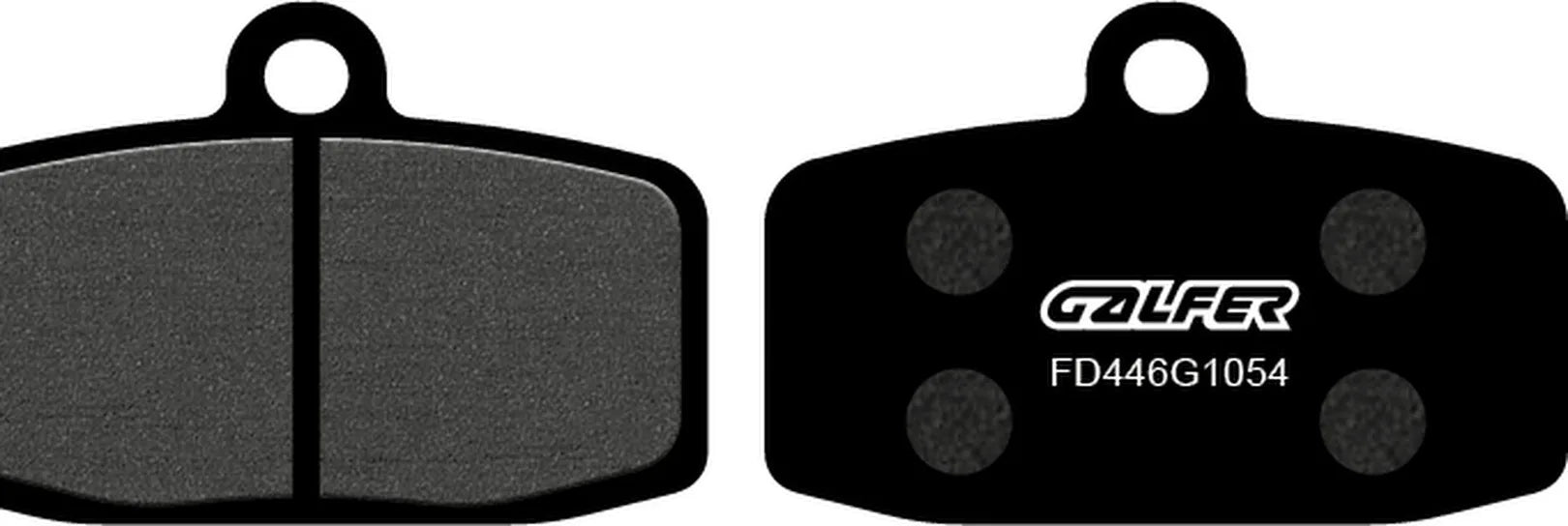 Front Semi-Metal Brake Pads - Galfer Compatible With Montesa Cota 4 Rt 250 (2012)