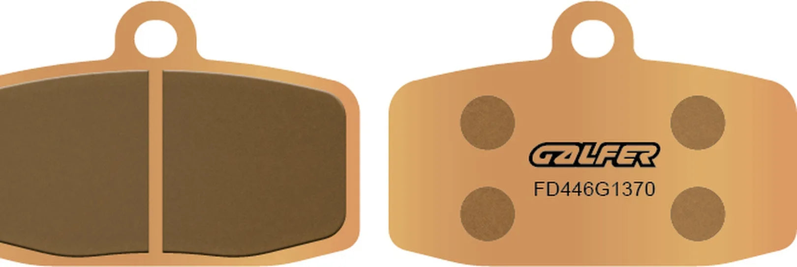 Front Sintered Street Brake Pads - Galfer Compatible With Sherco St 2.5 250 (2013-2014)