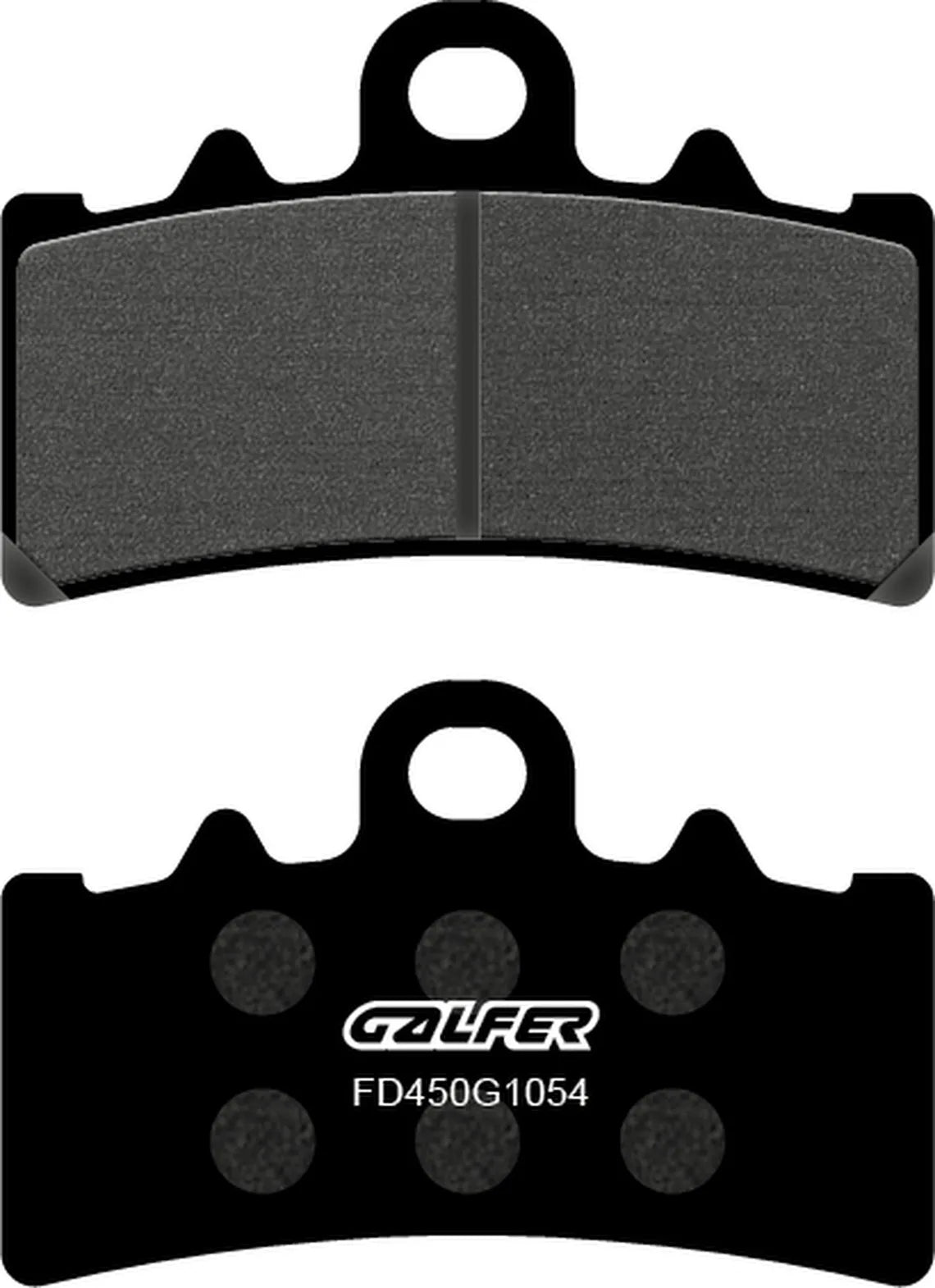 Pastillas De Freno Delantero Semimetálicas - Galfer Compatible Con Fantic Motor Caballero Deluxe 125 (2018)